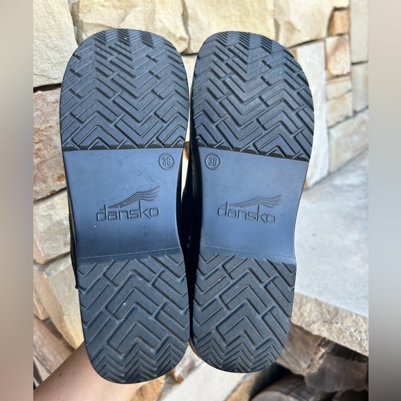 Dansko professional slip on black clog shoes for long shift hours Sz-38(7.5-8) L - Picture 4 of 12